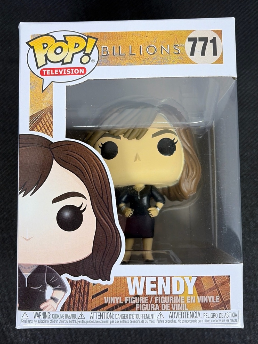 Funko Pop! Wendy Rhoades #771 Billions TV Series Vinyl Figure Collectible